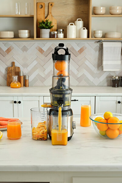 Karaca Inox Slow Juicer Solid Fruit Extractor