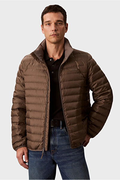 Calvin Klein Jachetă din nylon cu caneluri LS LT WT