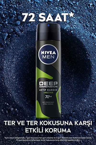 NIVEA Deodorant Erkek 150ml.Deep Amazonıa