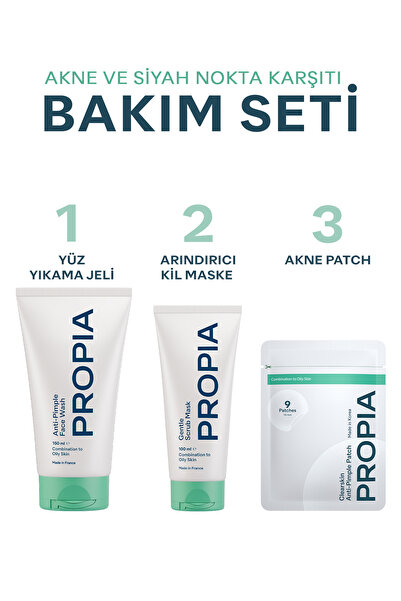 Propia Akne ve Siyah Nokta Karşıtı Bakım Seti