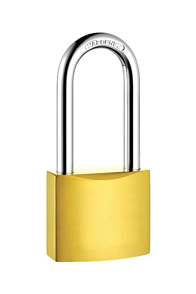 Badem10 قفل ستد أصفر 3 مفاتيح بطول 63 مم