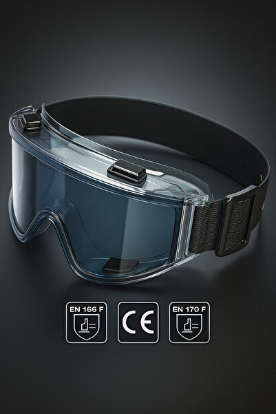 Badem10 Iş Güvenlik Güvenliği Gözlüğü Kaynak Koruyucu Gözlük S550 Füme Ürünleri