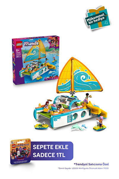 LEGO ® Friends Gezi Teknesi Macerası 42664 - 8+ Çocuklar için Yaratıcı Oyuncak Yapım Seti (685 P)