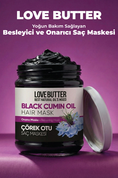 LOVE BUTTER Çörek Otu Saç Maskesi