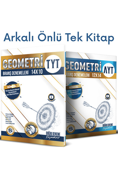 Bilgi Sarmal Yayınları Bilgi Sarmal TYT - AYT Geometri 12 x 14 Branş Denemele...