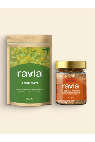 Ravla 2'li Ürün - Anne Çayı 120g / 17 Sebzeli Tarhana 200g