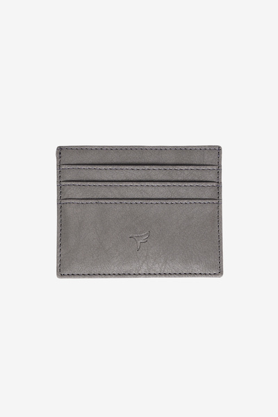AC&Co / Altınyıldız Classics Men's Anthracite Gift Boxed Card Holder