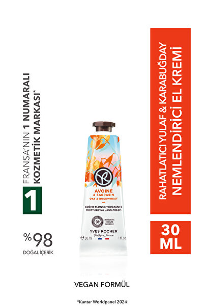 Yves Rocher El Kremi- Nemlendirici Besleyici Rahatlatıcı Yulaf & Karabuğday -...