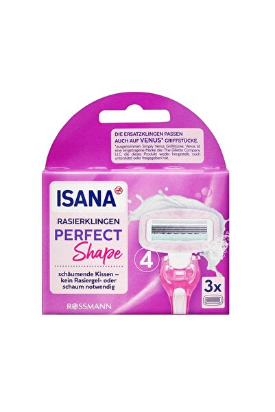 ISANA Запасний бритва для жінок, 4 леза, 1 шт.
