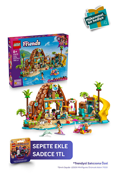 LEGO ® Friends Aile Tatil Köyü 42673 - 8+ Çocuklar için Yaratıcı Oyuncak Yapım Seti (1140)