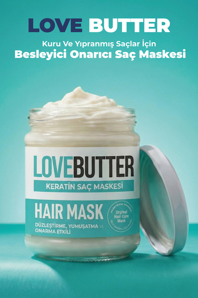 LOVE BUTTER Keratin Saç Maskesi 190ml