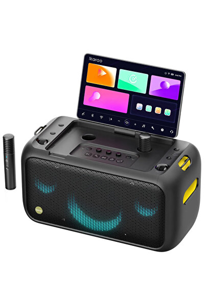 Ikarao Partybox Break X1 460w Karaoke Bluetooth Hoparlör Seti, Dahili 13.3" T...