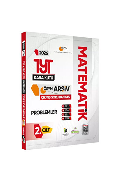Karakutu Yayınları 2026 YKS-TYT MATEMATİK Kara Kutusu 2.Cilt PROBLEMLER ÖSYM ...