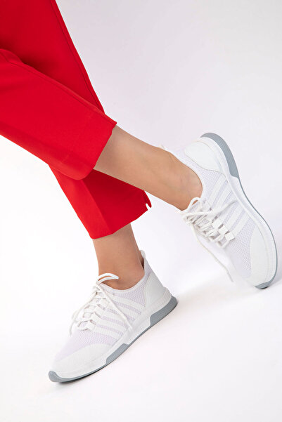 SOHO Białe tenisówki damskie 16278
