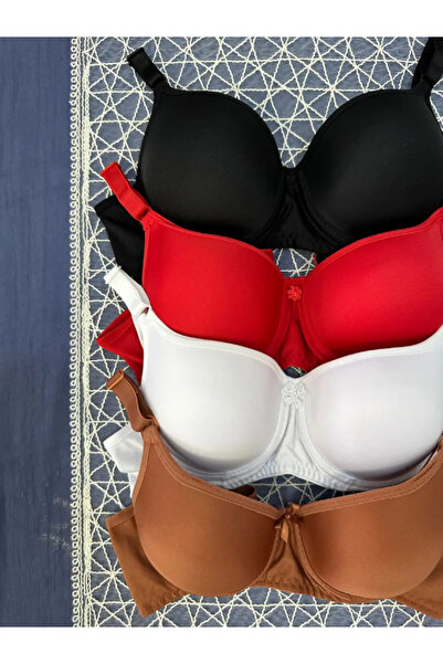 Kerem Giyim Ženski set grudnjaka bez podstave sa žicama, 4 dela