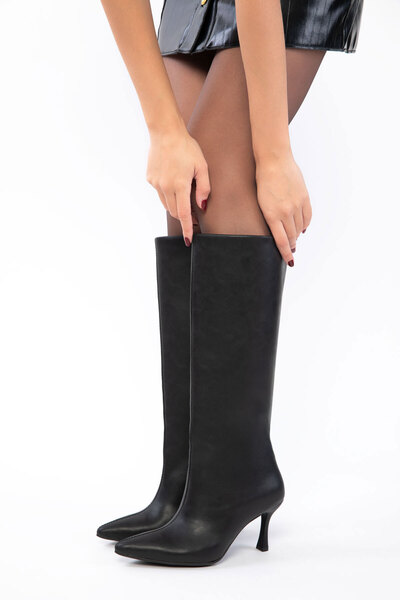 SOHO Schwarze Damenstiefel 21221