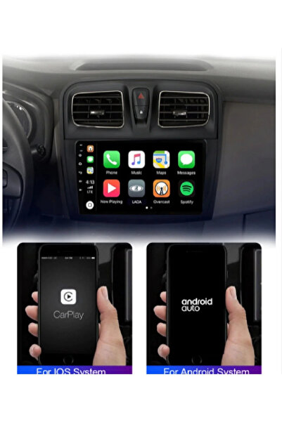Azertaş oto aksesuar 3Gb Ram 32 Gb Renault Symbol 2012 2019 Android Multimedia Tape Recorder Ips Touch Screen Oem Car Specific.