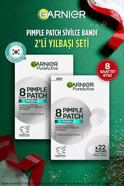 Garnier Pimple Patch 44'lü Sivilce Bandı / Hidrokolloid Bant / Akne Karşıtı 44lü Bant