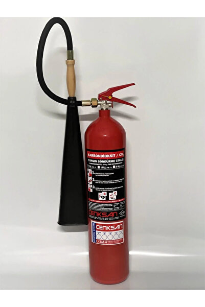 CENKSAN Karbondioksit Gazlı Yangın Söndürme Tüpü 5 Kg Co2
