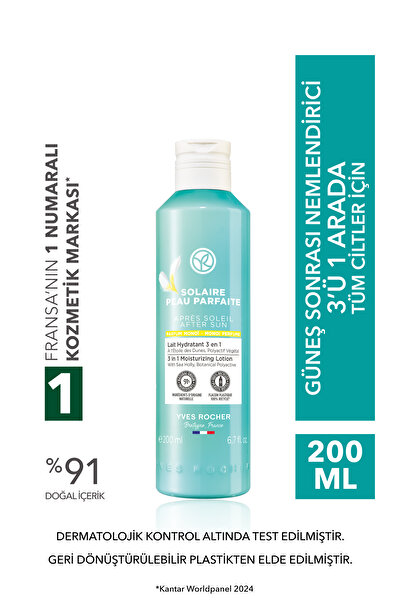 Yves Rocher Güneş Sonrası Vücut Losyonu - 3ü 1 Arada / Solaire Peau Parfaite-96130
