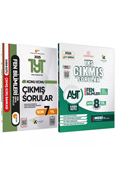 İnformal Yayınları 2026 TYT ve AYT FEN Bilimleri Karakutu ÖSYM Çıkmış Soru Ba...