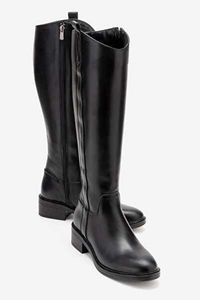 LuviShoes Buty damskie Acro z prawdziwej skóry w kolorze czarnym