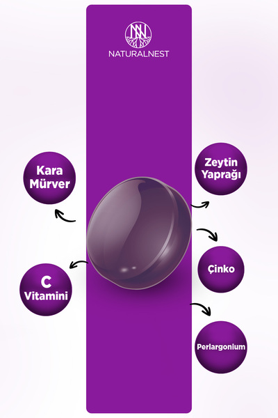 Naturalnest Intense Şekersiz 12 Sert Pastil