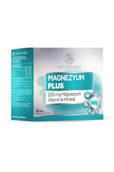 Naturalnest Magnezyum Plus 30 Sase