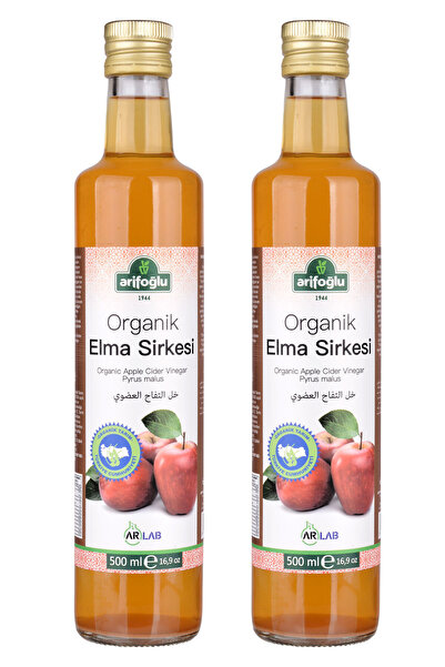 Arifoğlu Organik Elma Sirkesi 500ml (2 Adet)