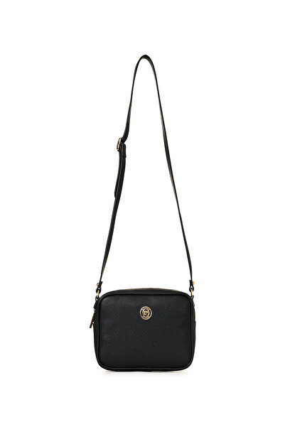 Pierre Cardin Black Print Women's Crossbody Bag 05Po22K1802