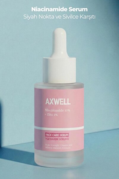 AXWELL Siyah Nokta Ve Karşıtı Niacinamide Cilt Bakım Serumu 30 Ml (niacinamid...