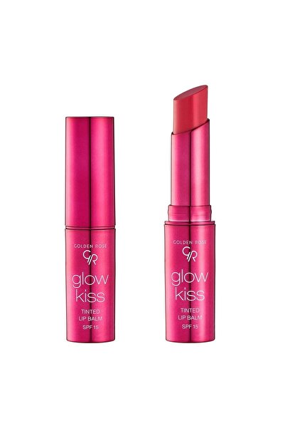 Golden Rose Glow Kiss Tinted Lip Balm No: 03 Berry Pink - Renkli Dudak Nemlendiricisi SPF15