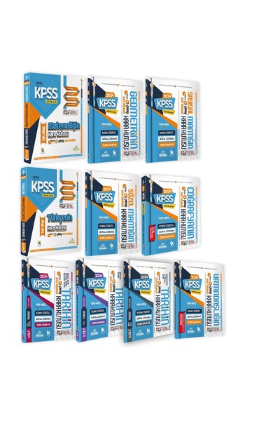 Karakutu Yayınları KPSSnin Kara Kutusu Genel Yetenek-Kültür TEKLİ Set Çözümlü...