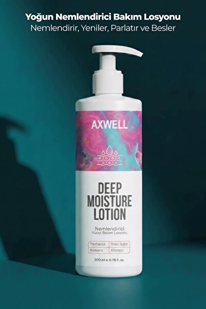 AXWELL Yoğun Nemlendirici Bakım Losyonu & Deep Moısture Lotıon