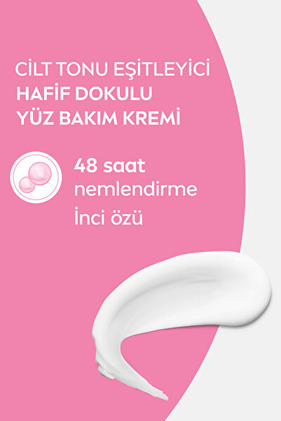 NIVEA Cilt Tonu Eşitleyici Yüz Kremi 100ml, SPF15 Güneş Koruyucu, 48 Saat Nemlendirici, Koyu Leke Görünümü