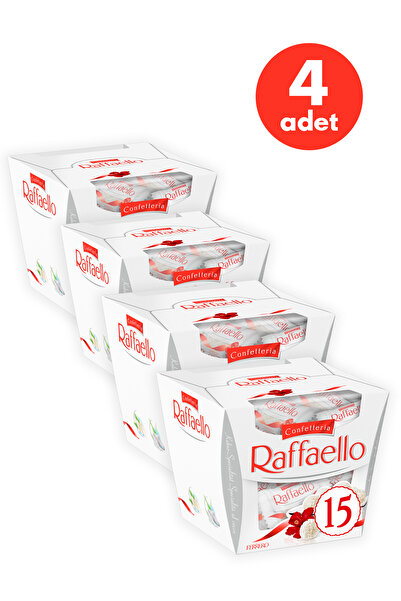 Raffaello Çikolata 15'li 150 Gr - 4 Adet