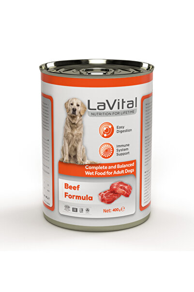 LaVital Yetişkin Yaş Köpek Maması (Adult) Sığır Etli 400 GR