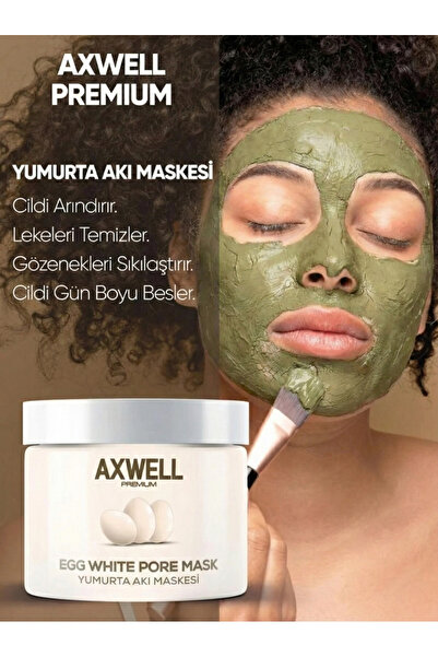 AXWELL PREMIUM Egg White - Yumurta Pore Gözenek Maskesi 125 Gr