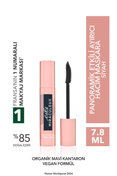 Yves Rocher Panoramik Etkili Ayırıcı Hacim Maskara-60834