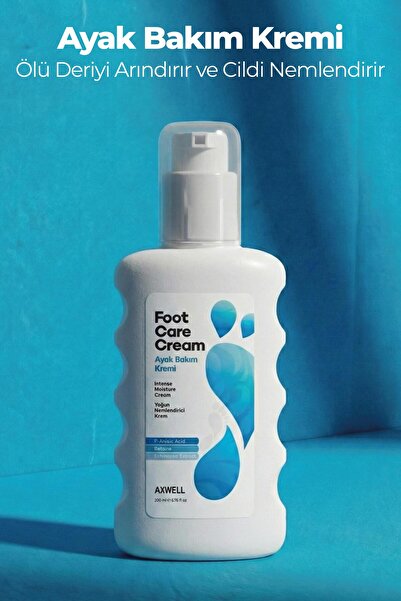 AXWELL Yumuşatıcı Ayak Bakım Kremi - Topuk Çatlağı Yoğun Nemlendirici Ultra B...