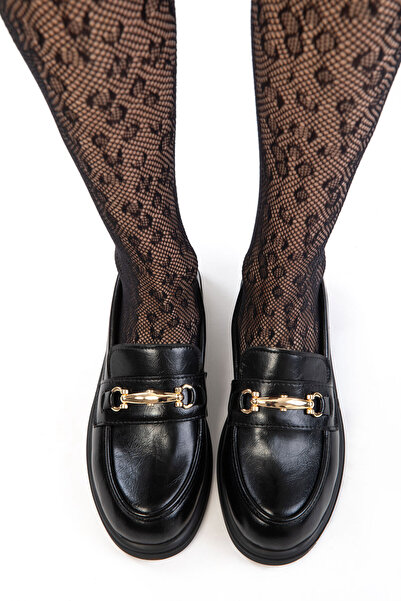 SOHO Black Women's Loafer Shoes 21243