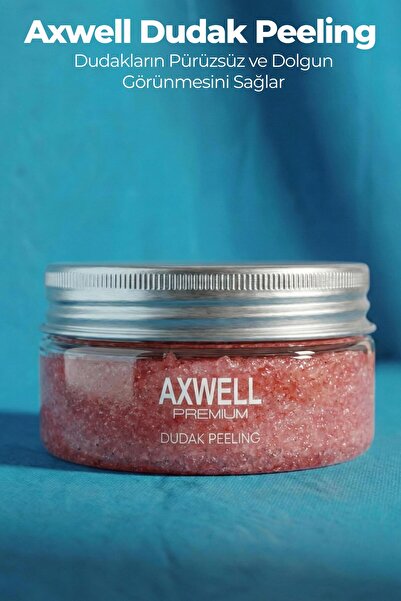 AXWELL PREMIUM Çilek Aromalı Dudak Bakım Peelingi 30ml