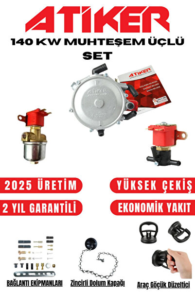 ATİKER 140 KW MUHTEŞEM 3 LÜ SET REGÜLATÖR BEYİN 2025 ÜRETİM.