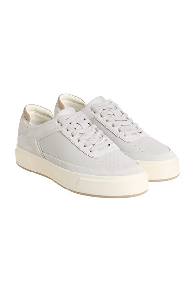 Calvin Klein Αθλητικά παπούτσια με κορδόνια BASKET CUPSOLE LTH-SU