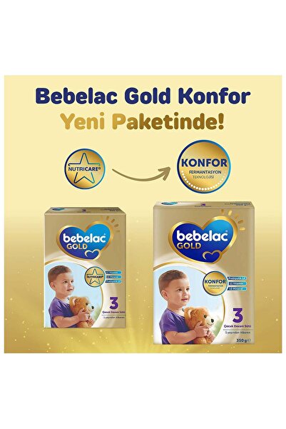 Bebelac Gold Konfor 3 Devam Sütü 1 Yaş+ 800 Gr