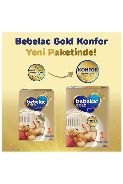 Bebelac Gold Konfor 1 Bebek Sütü 0-6 Ay 800 Gr x 3 Adet 2400 Gr