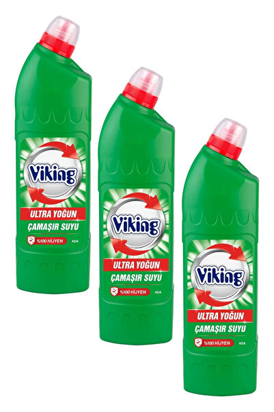 Viking Ultra Çamaşır Suyu Ada 764 ml 3 Adet
