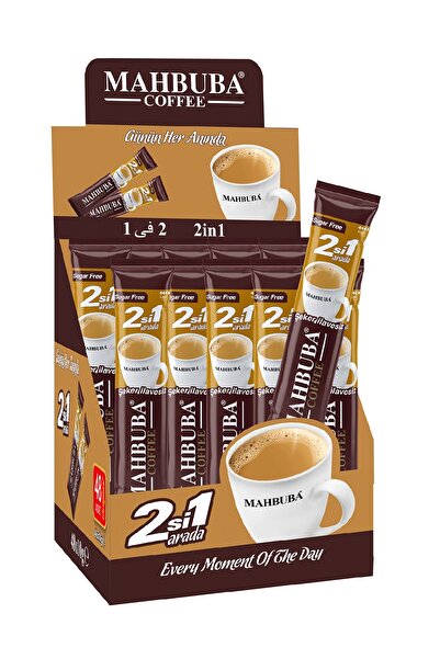 Mahbuba 2si1 Arada Şekersiz Hazır Kahve 48x10gr