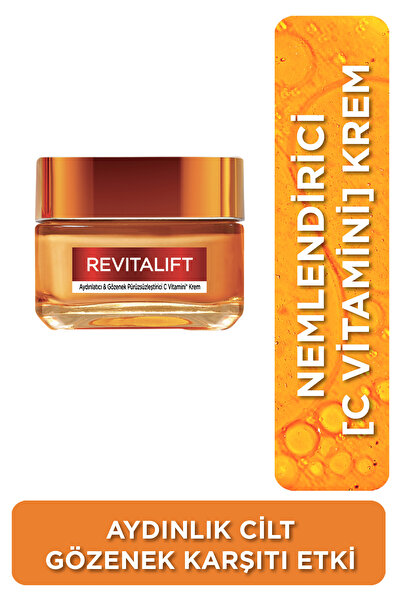 L'Oreal Paris Revitalift Clinical Aydınlatıcı & Gözenek Pürüzsüzleştirici C Vitamini Krem