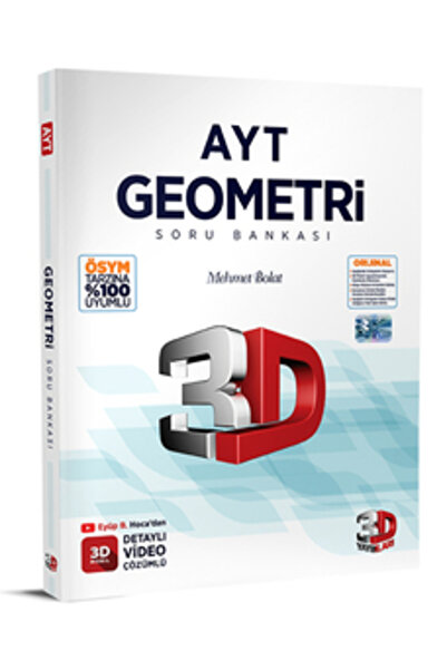 3D Yayınları 3d Yayınları Ayt Geometri Soru Bankası